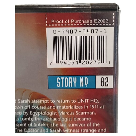 Doctor Who Pyramids Of Mars Vintage 2004 DVD Tom Baker BBC Video Story No. 82 - Picture 3 of 12